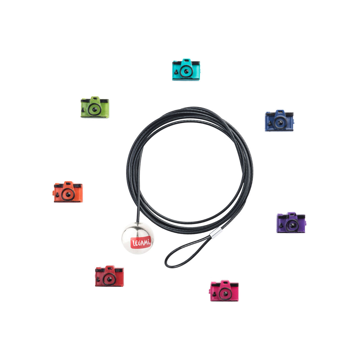 Magnetic Wire Photo Holder - Camera