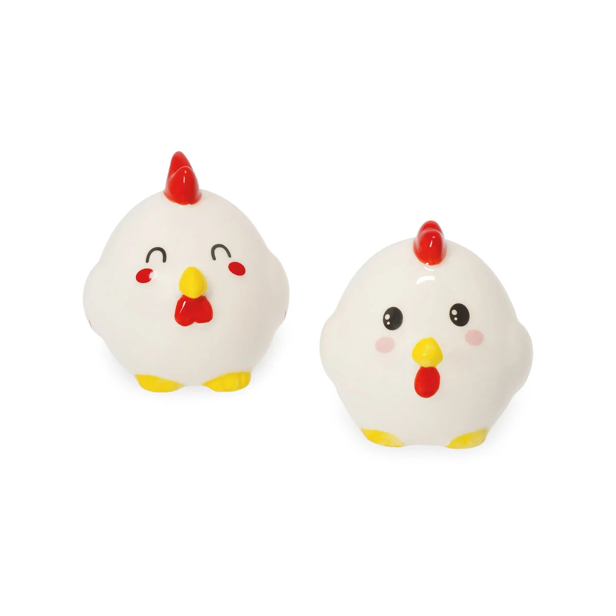 Ceramic Salt And Pepper Set - Salt & Pepper