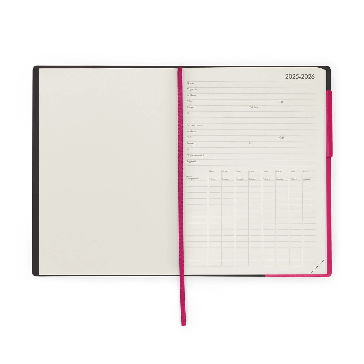 13-Month Weekly Diary for Teachers for 2025/2026 - Raspberry