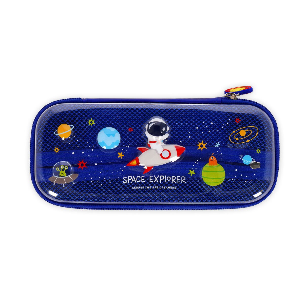 Space Rigid Transparent Pencil Case - WonderWow