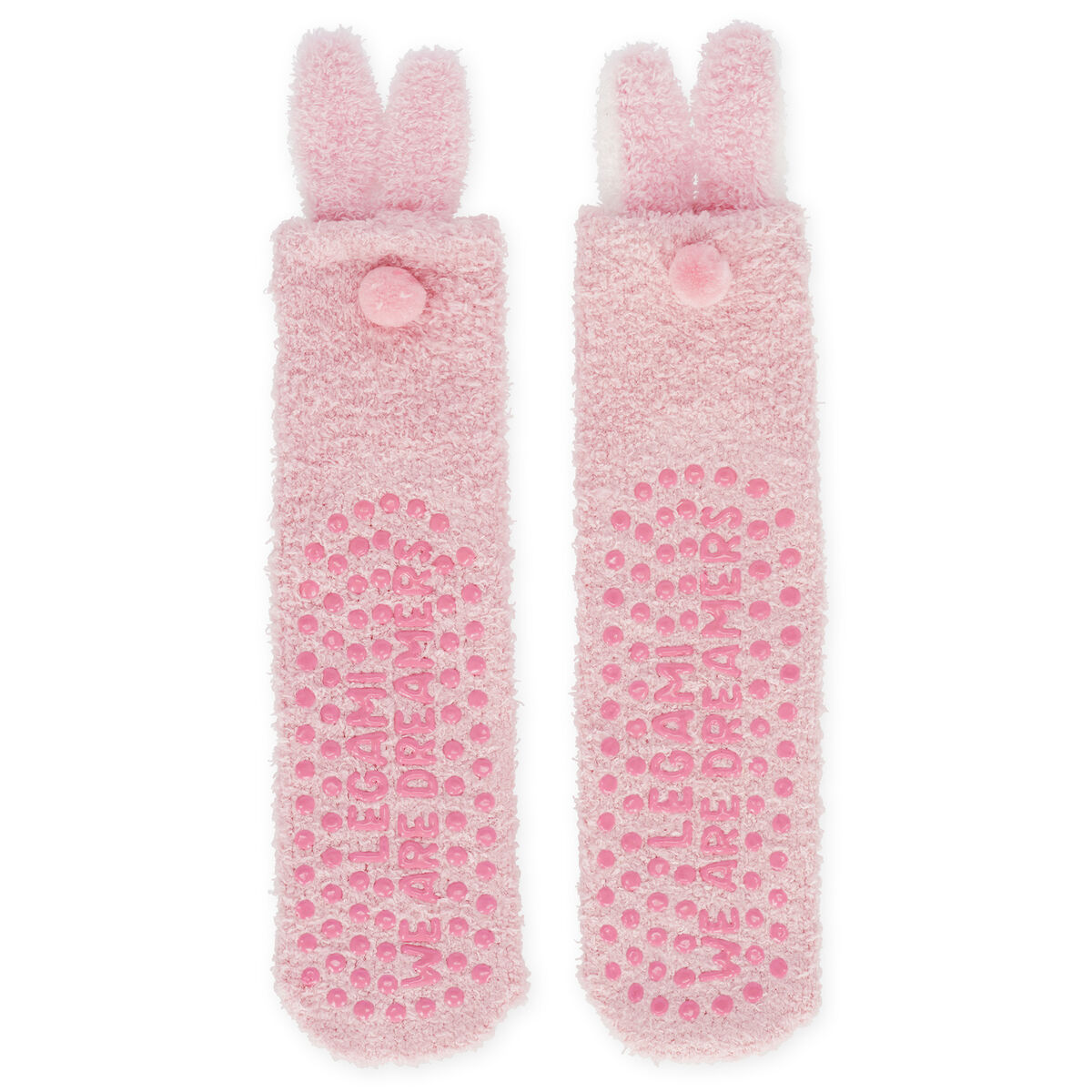 Non-Slip Bunny Socks for Adults - It's a Match!