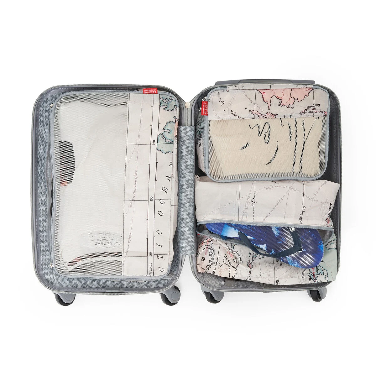 Set of Three Travel Bags - Travel Organizer