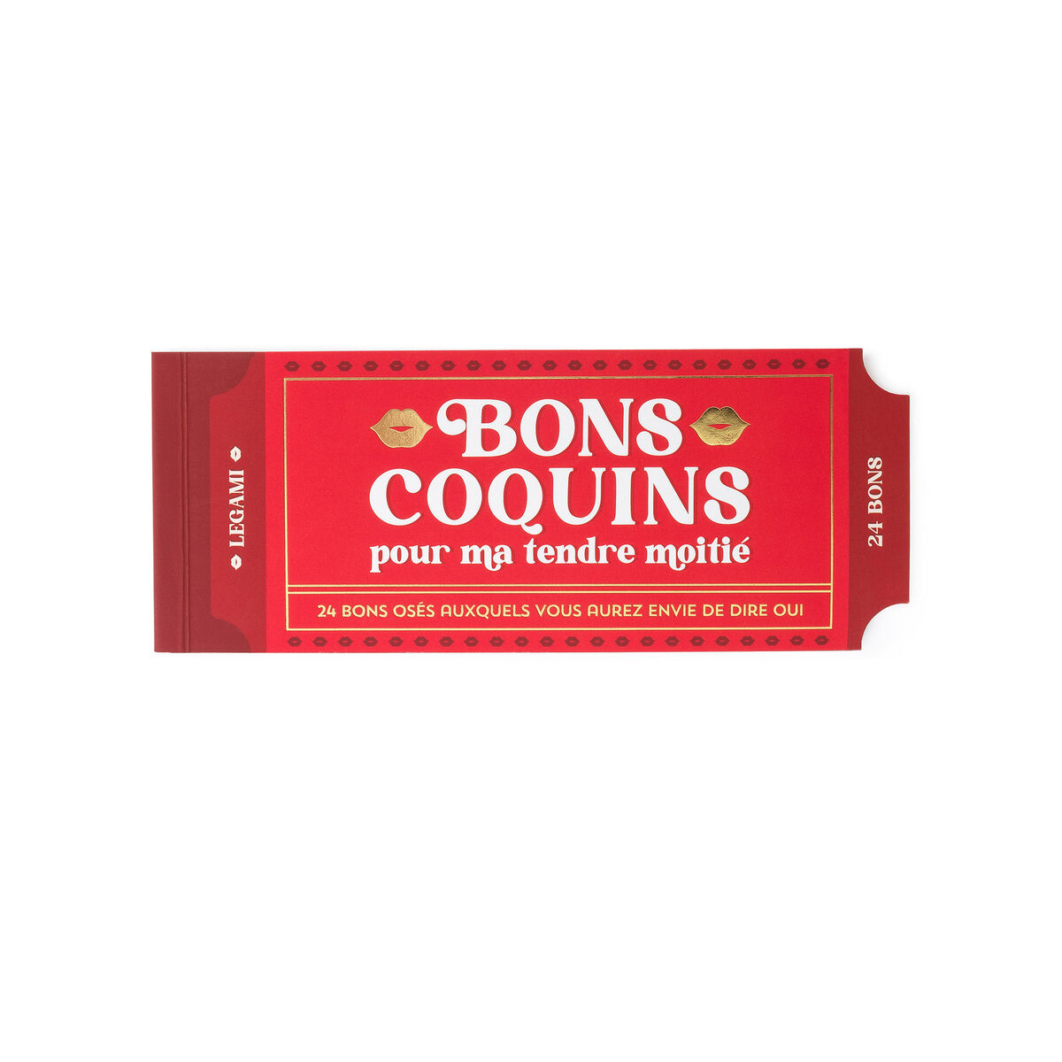 Book of 24 Sexy Vouchers - French - Gift Vouchers