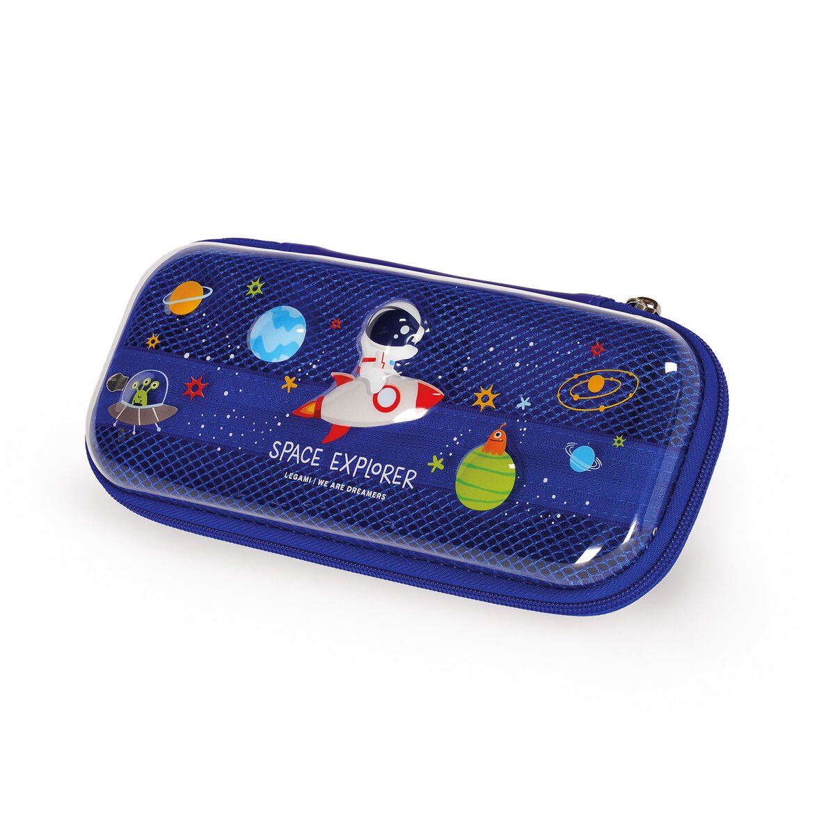Space Rigid Transparent Pencil Case - WonderWow