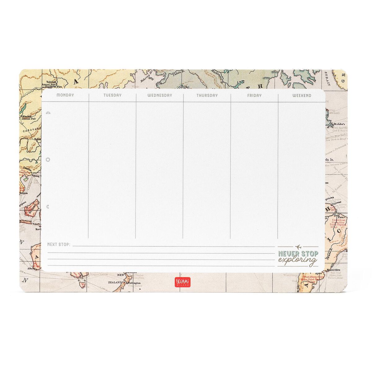 Travel Paper Mousepad and Memo Cube - Smart Notes