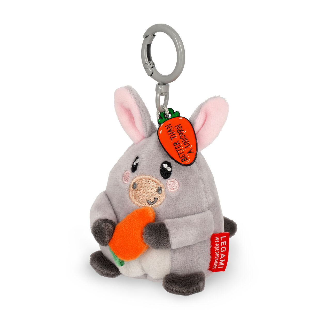 Donkey Plush Key Ring - Tiny Super Soft!
