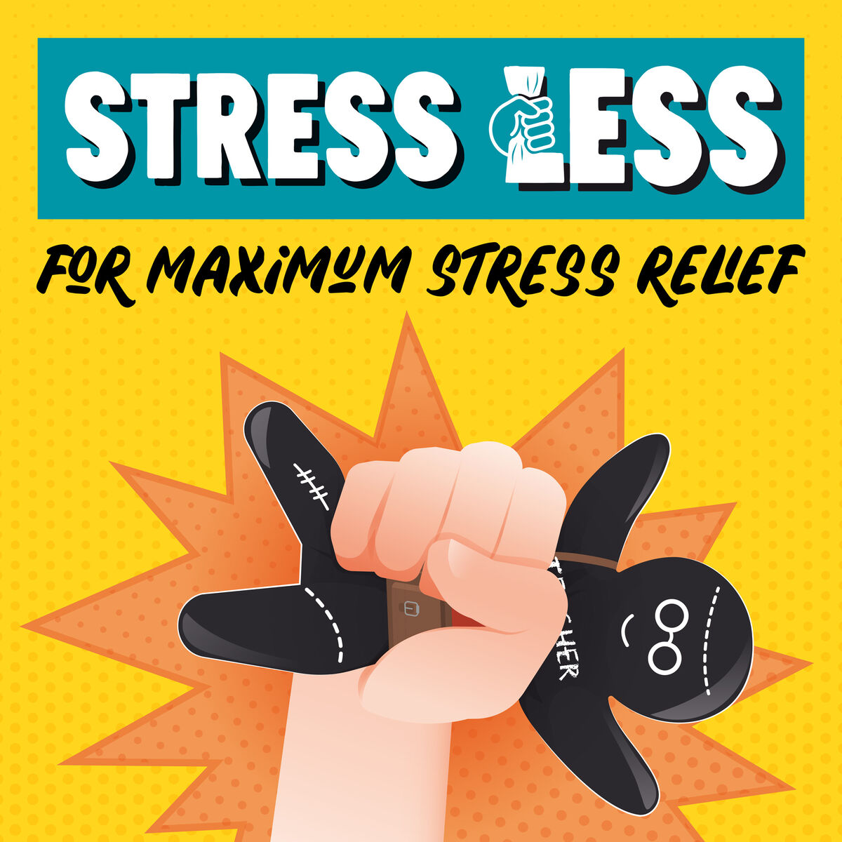 Anti-stress Squishy - Teacher - Stress Less