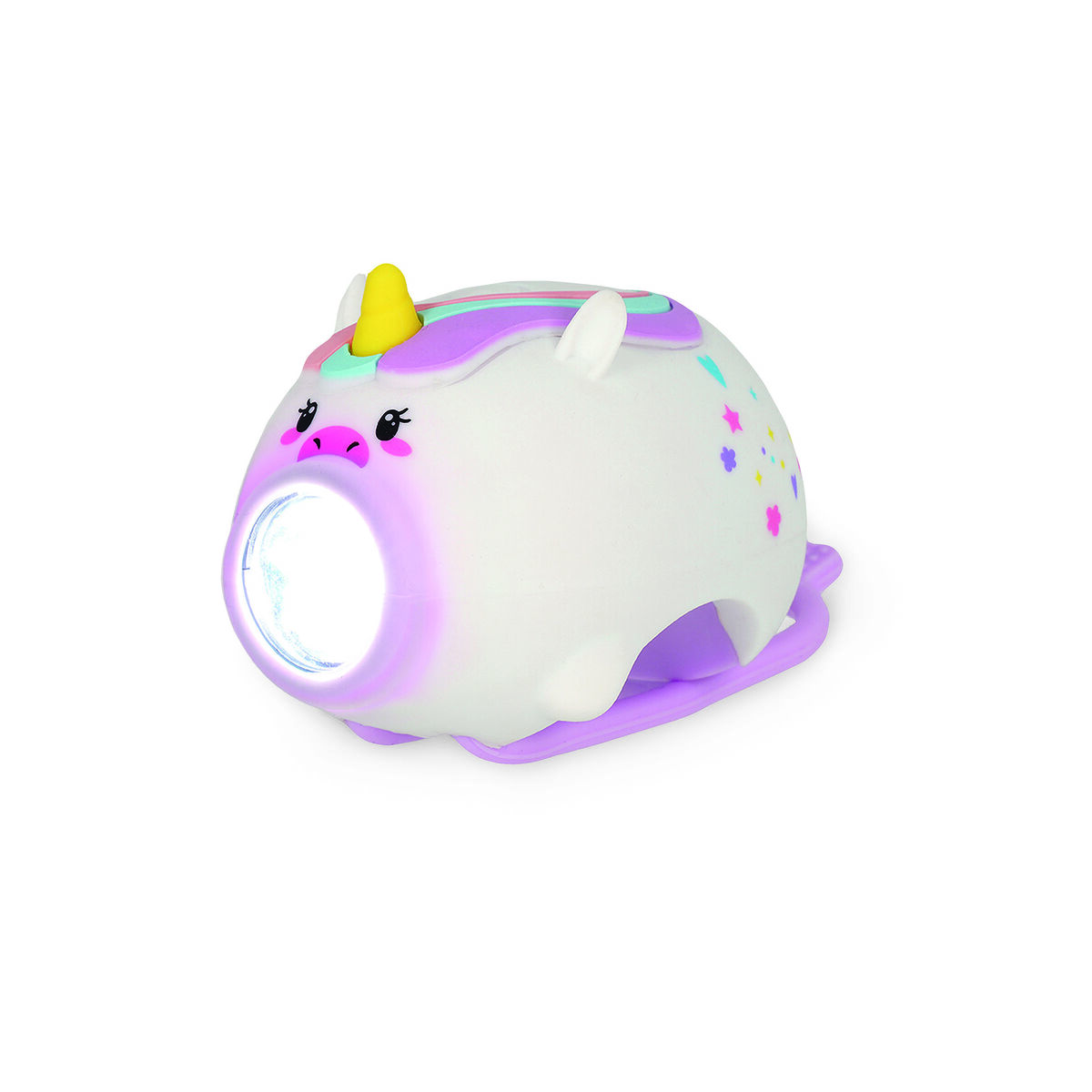 Front Bicycle Light With Bell - Unicorn - Front Bicycle Light With Bell