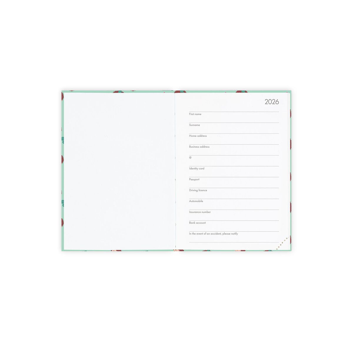 12-Month Small Daily Photo Diary - 2026