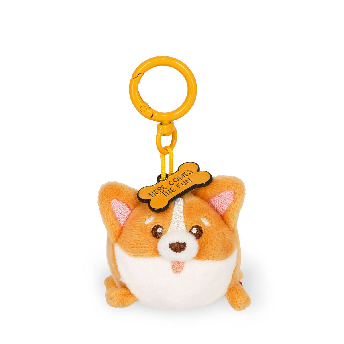 Corgi Plush Key Ring - Tiny Super Soft!