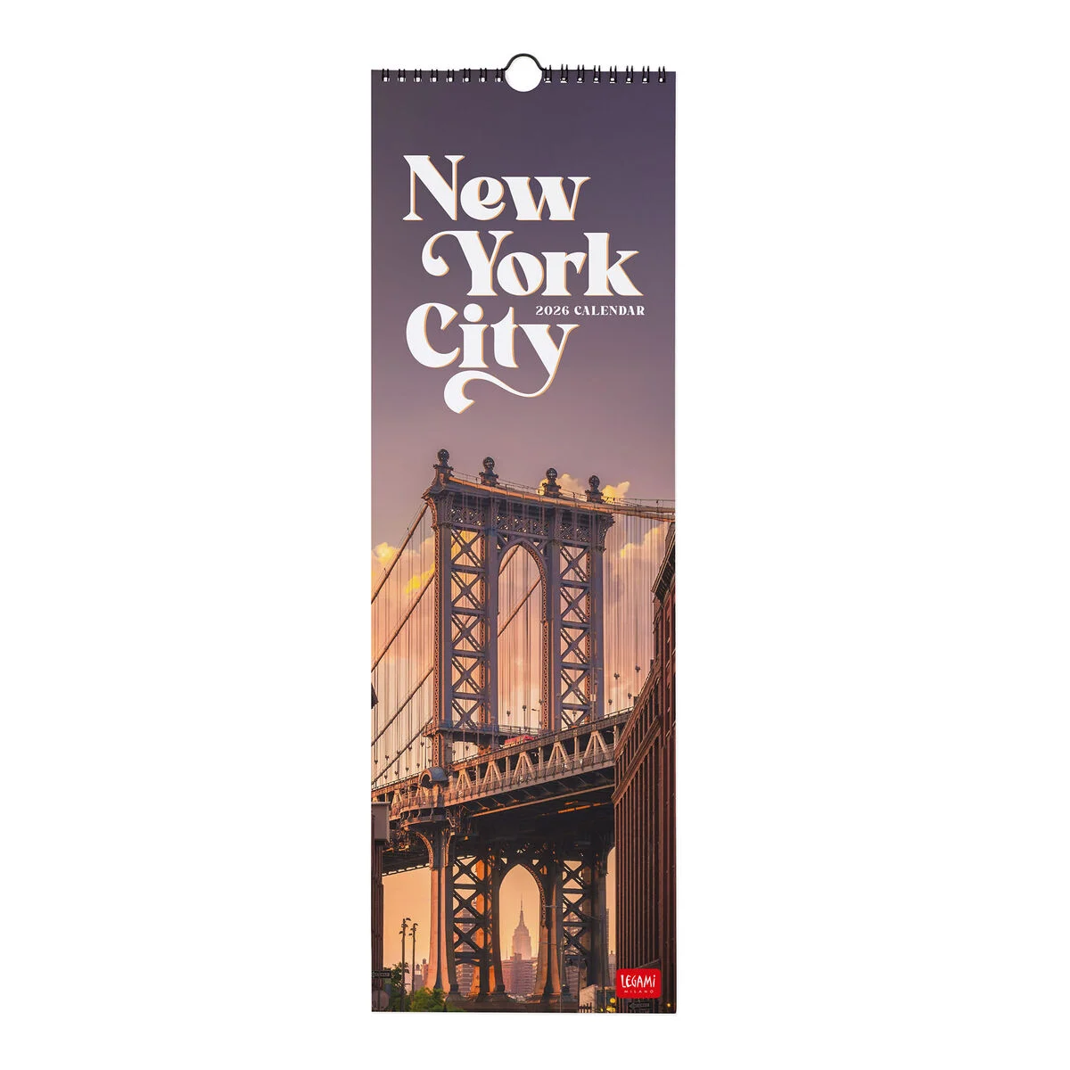 2026 Wall Calendar - 16 x 49 cm