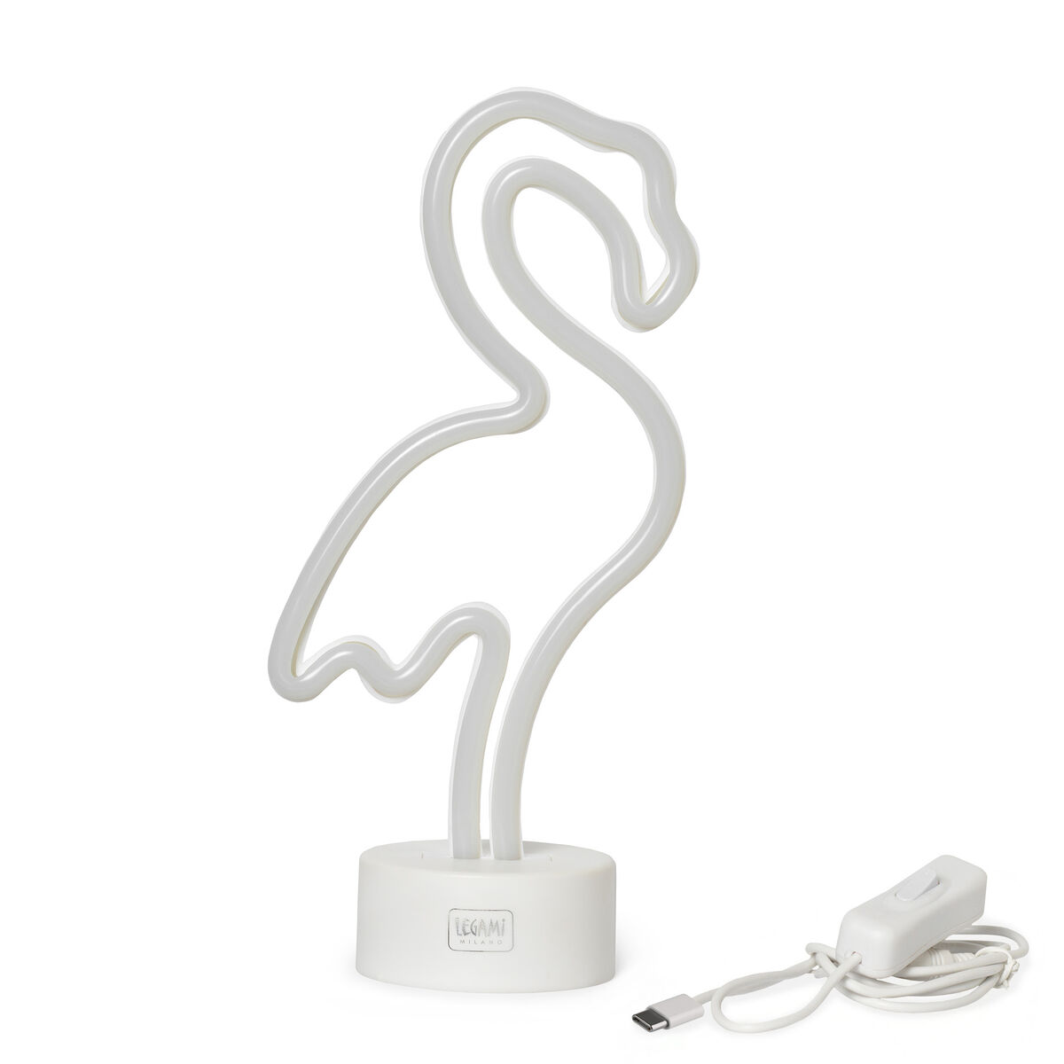 Neon-Effect LED Lamp - Flamingo - It's a Sign