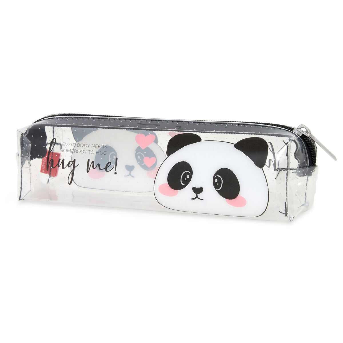 Panda Soft Transparent Pencil Case