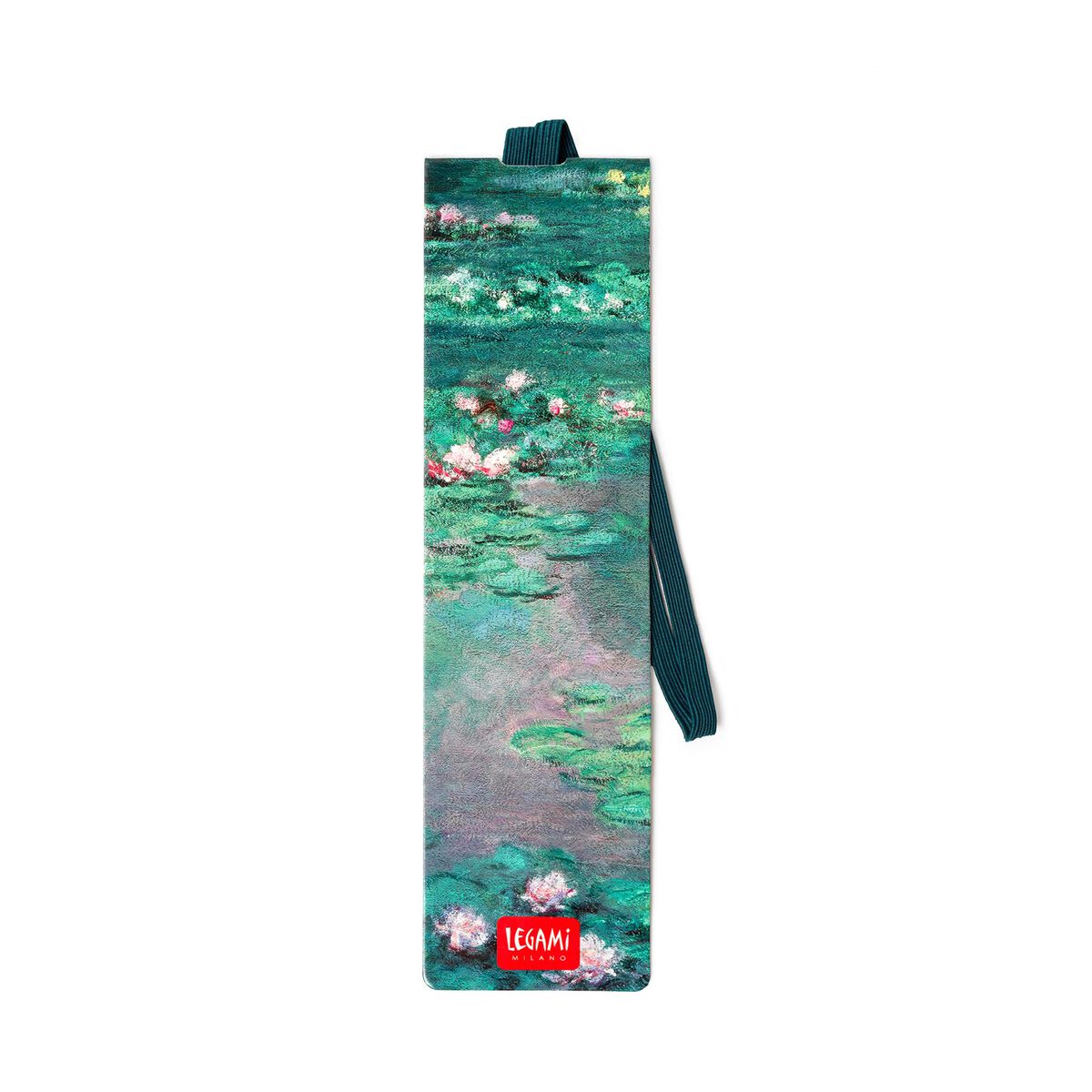 Illustrated Bookmark with Elastic Band - Claude Monet - Bookmark