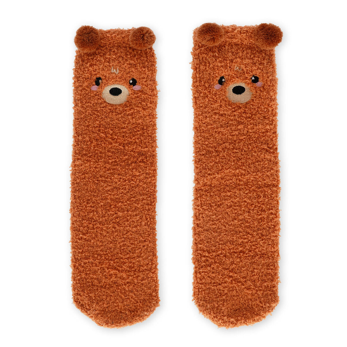 Non-Slip Teddy Bear Socks for Adults - It