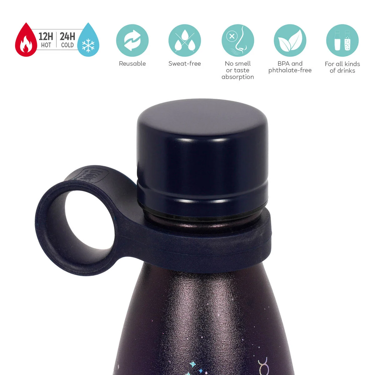 500 ml Vacuum Bottle - Stars - Hot & Cold