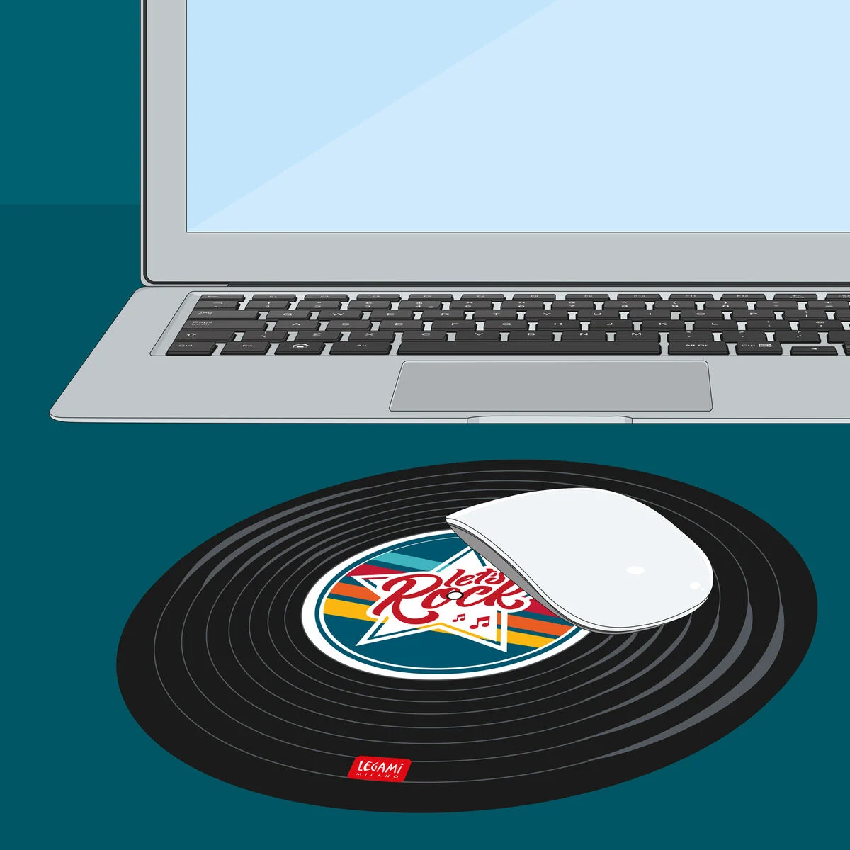 Music Vinyl Mousepad