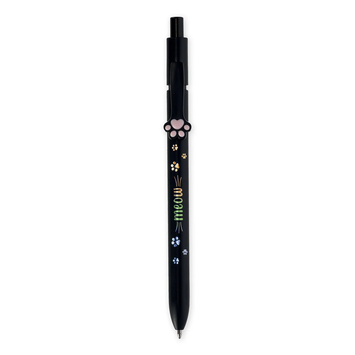 Kitty-Themed Ballpoint Pen - Black Ink - Meow