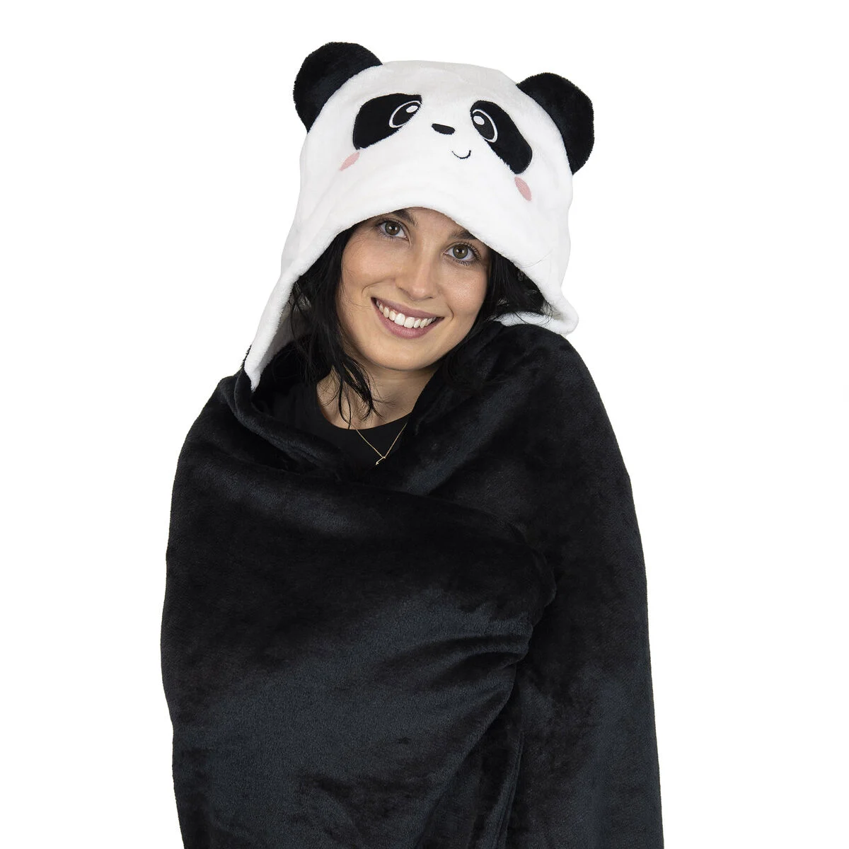 Panda Hooded Blanket - Cosy Hugs
