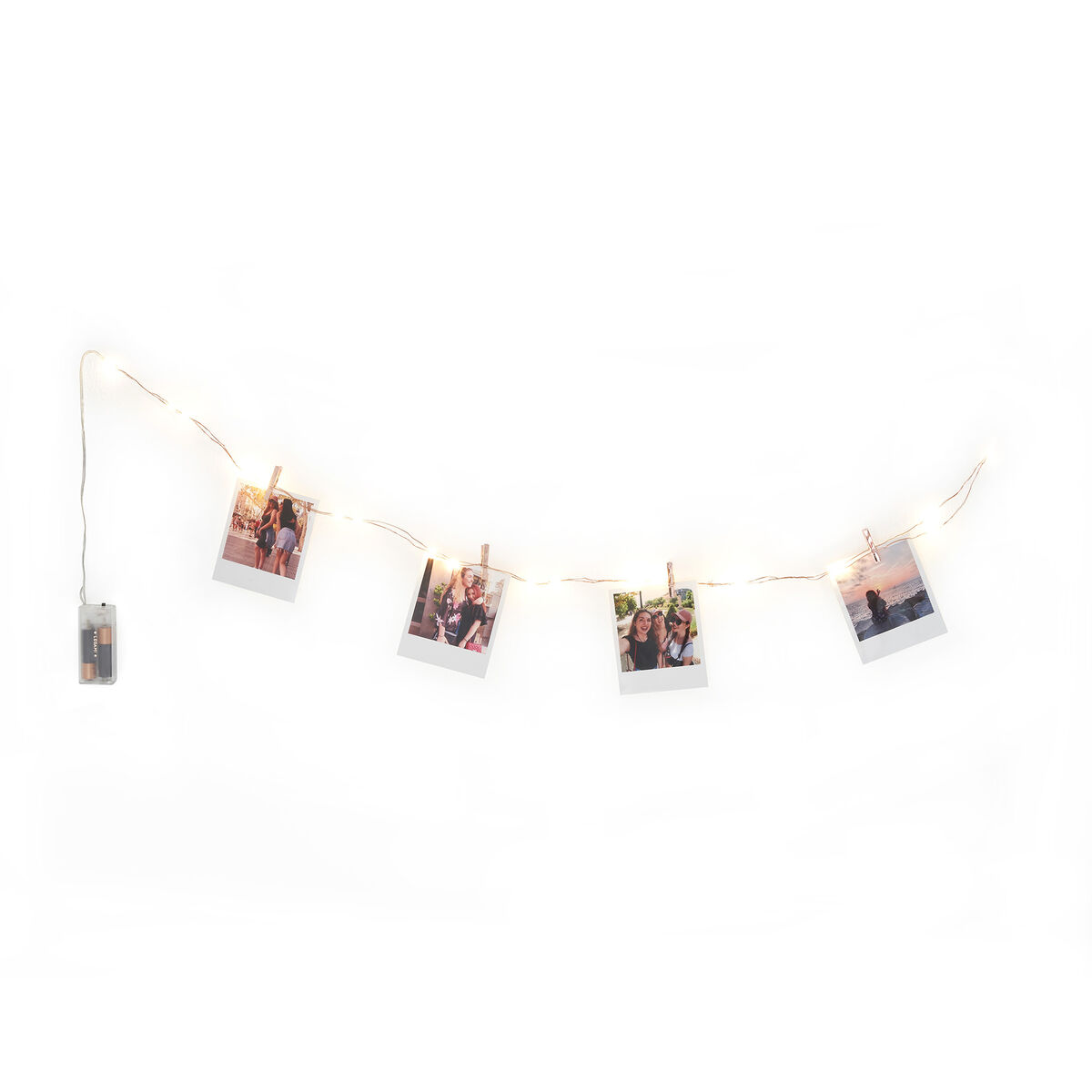 Copper Wire Lights with Photo Holder Clips