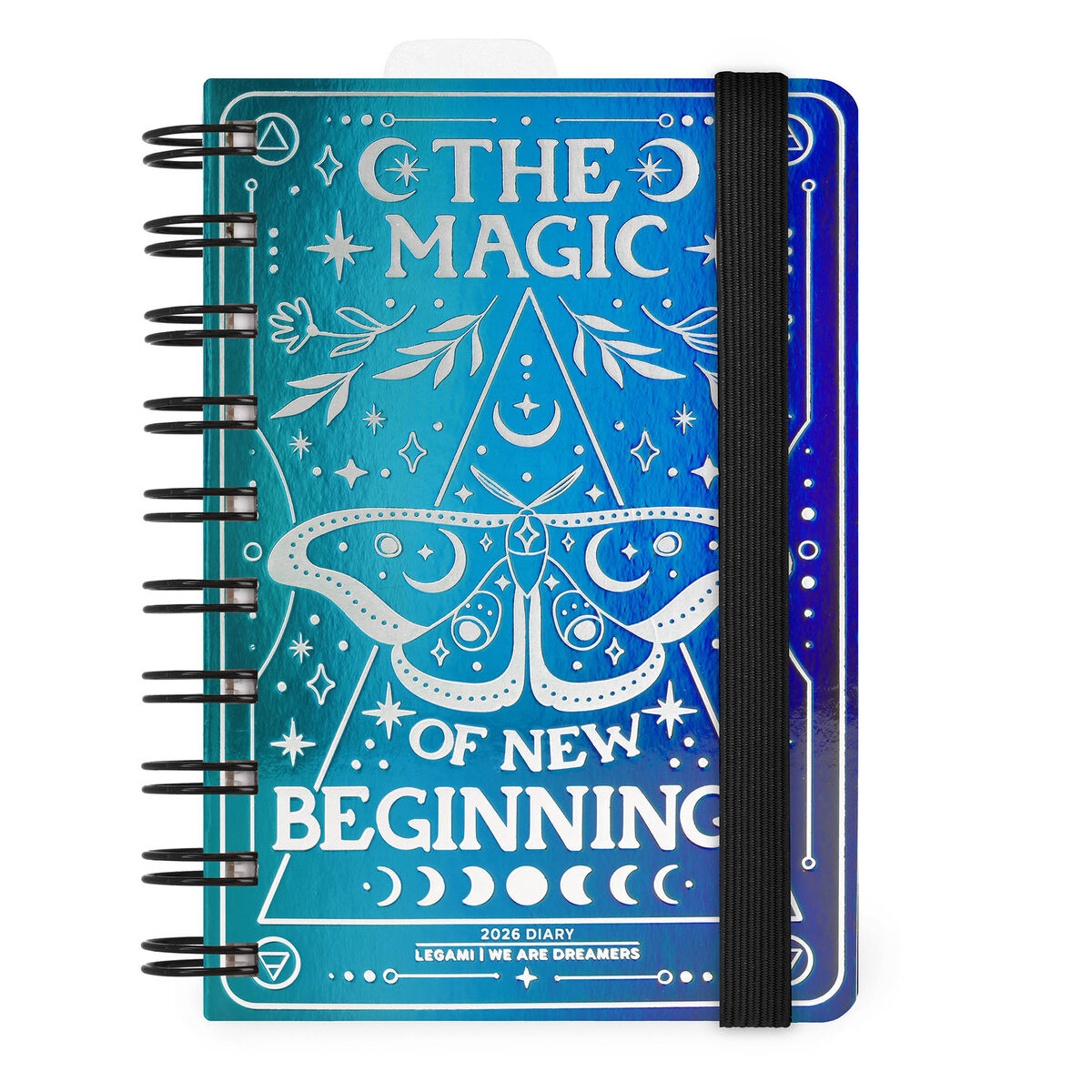 12-Month Small Daily Spiral-Bound Diary - 2026