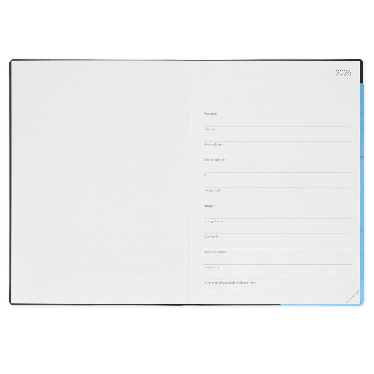 12-Month Maxi Weekly Diary - 2026