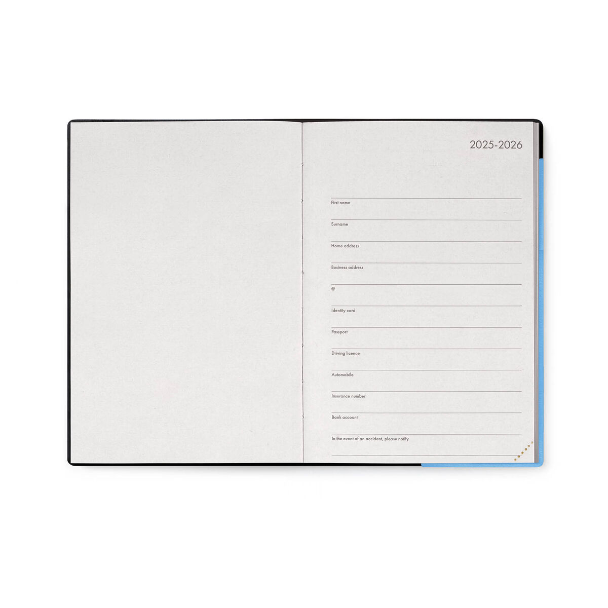 12-Month Medium Weekly Diary - 2026