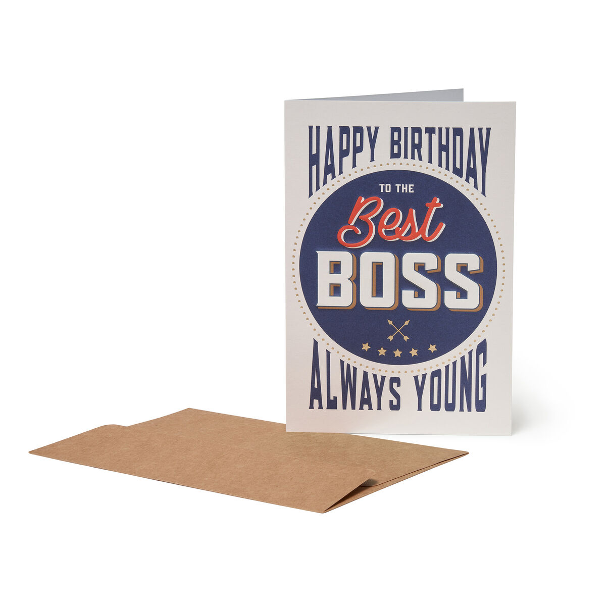 Greeting Card - Happy Birthday - Best Boss