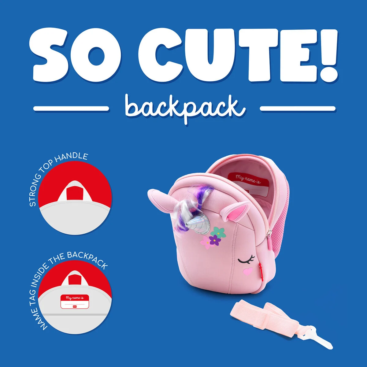Unicorn Children’s Backpack - So Cute!