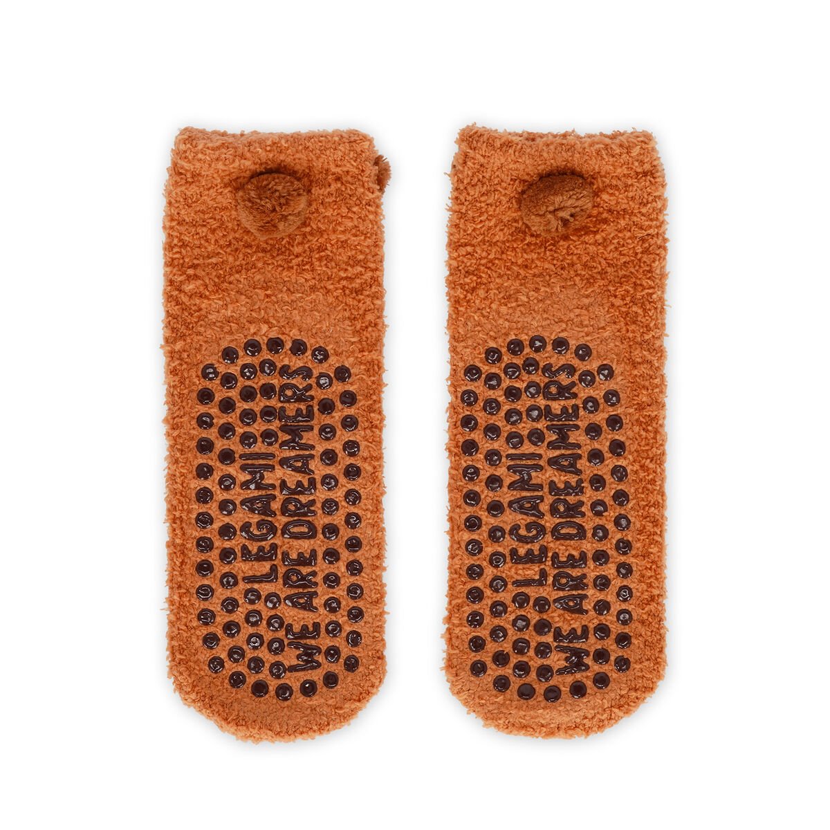 Non-Slip Teddy Bear Socks for Kids - It's a Match!