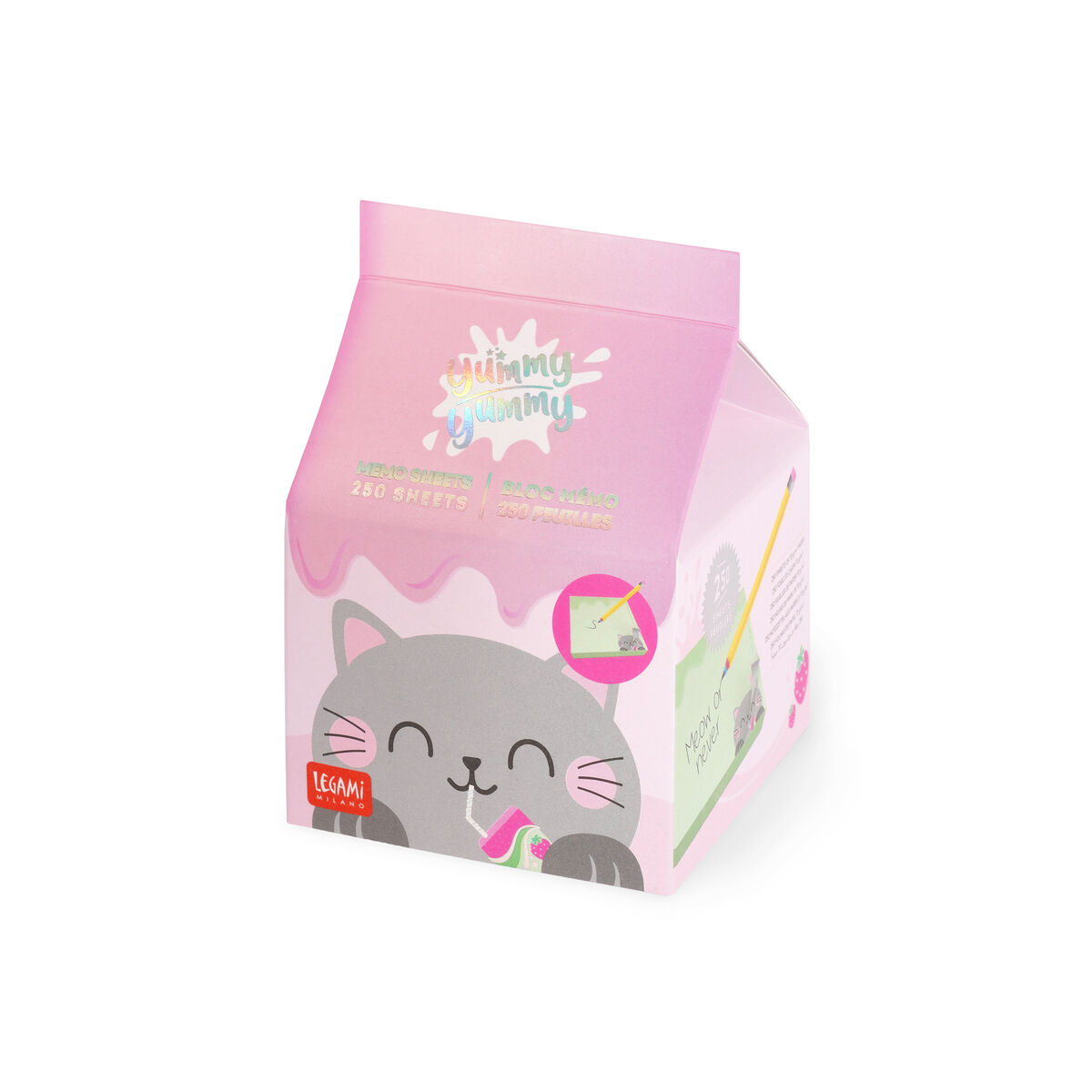 Kitty Memo Pad - Yummy Yummy Memo Pad