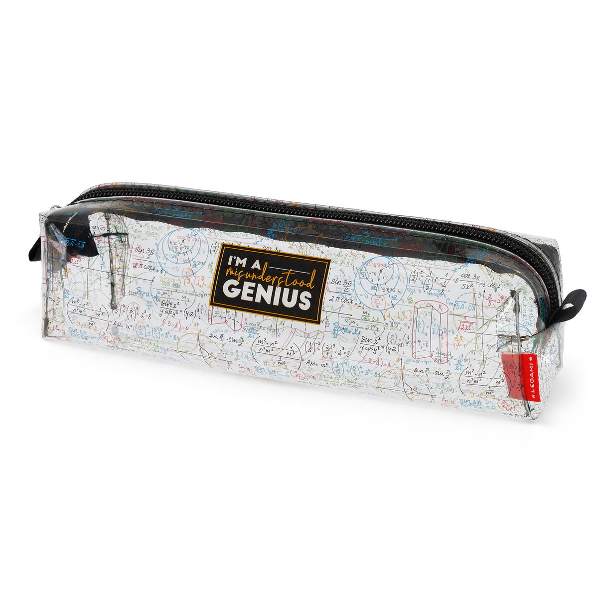 Genius Soft Transparent Pencil Case