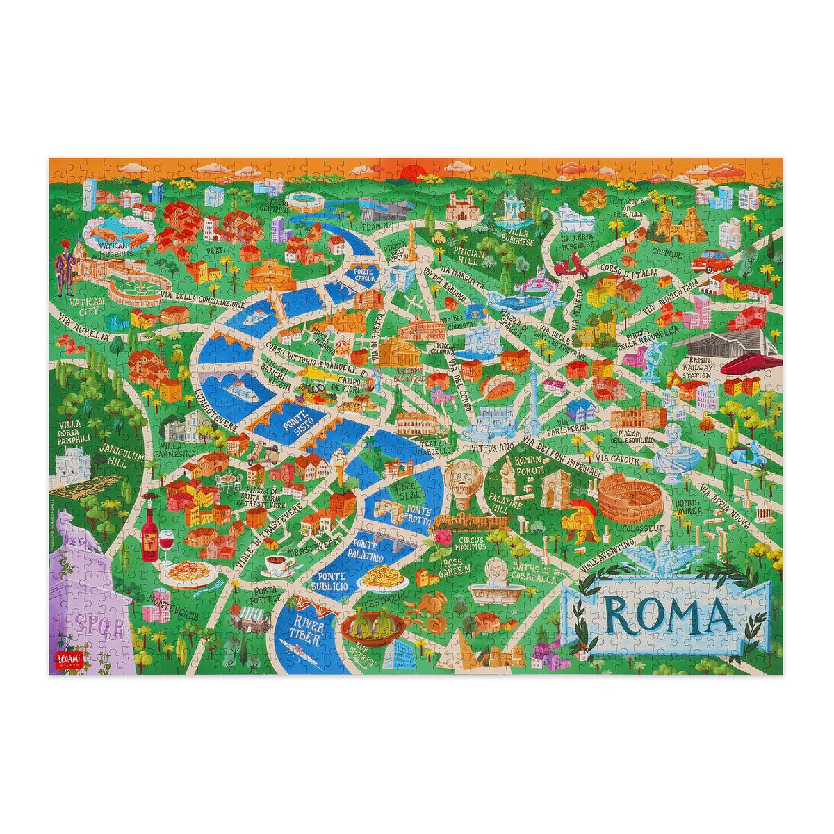 1000-Piece Puzzle - Roma
