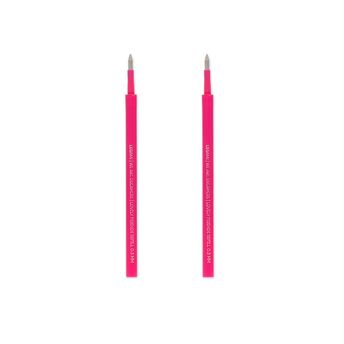 Set of 2 Refills for Lovely Friends Gel Pens - Pink Ink