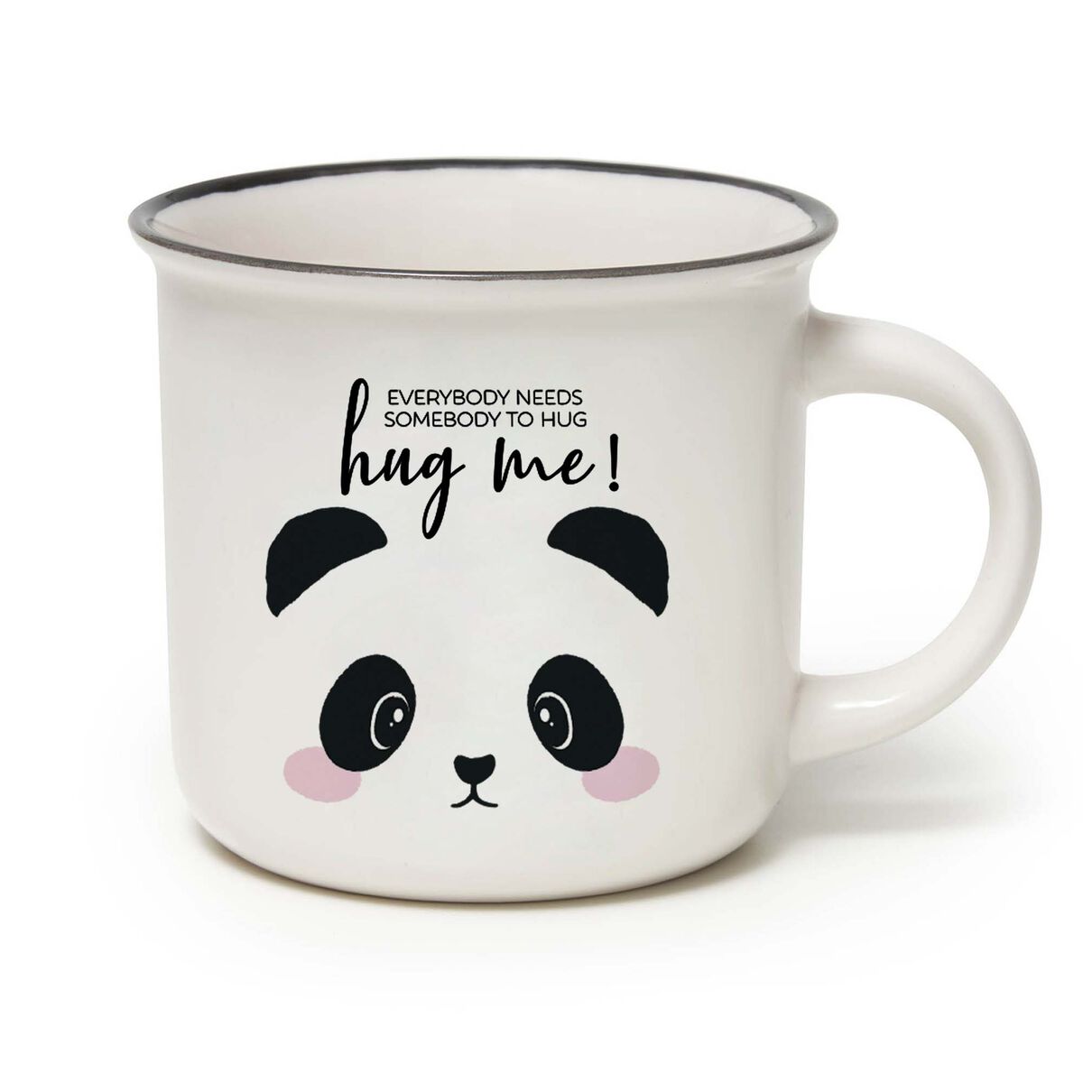 Porcelain Mug - Panda - Cup-Puccino