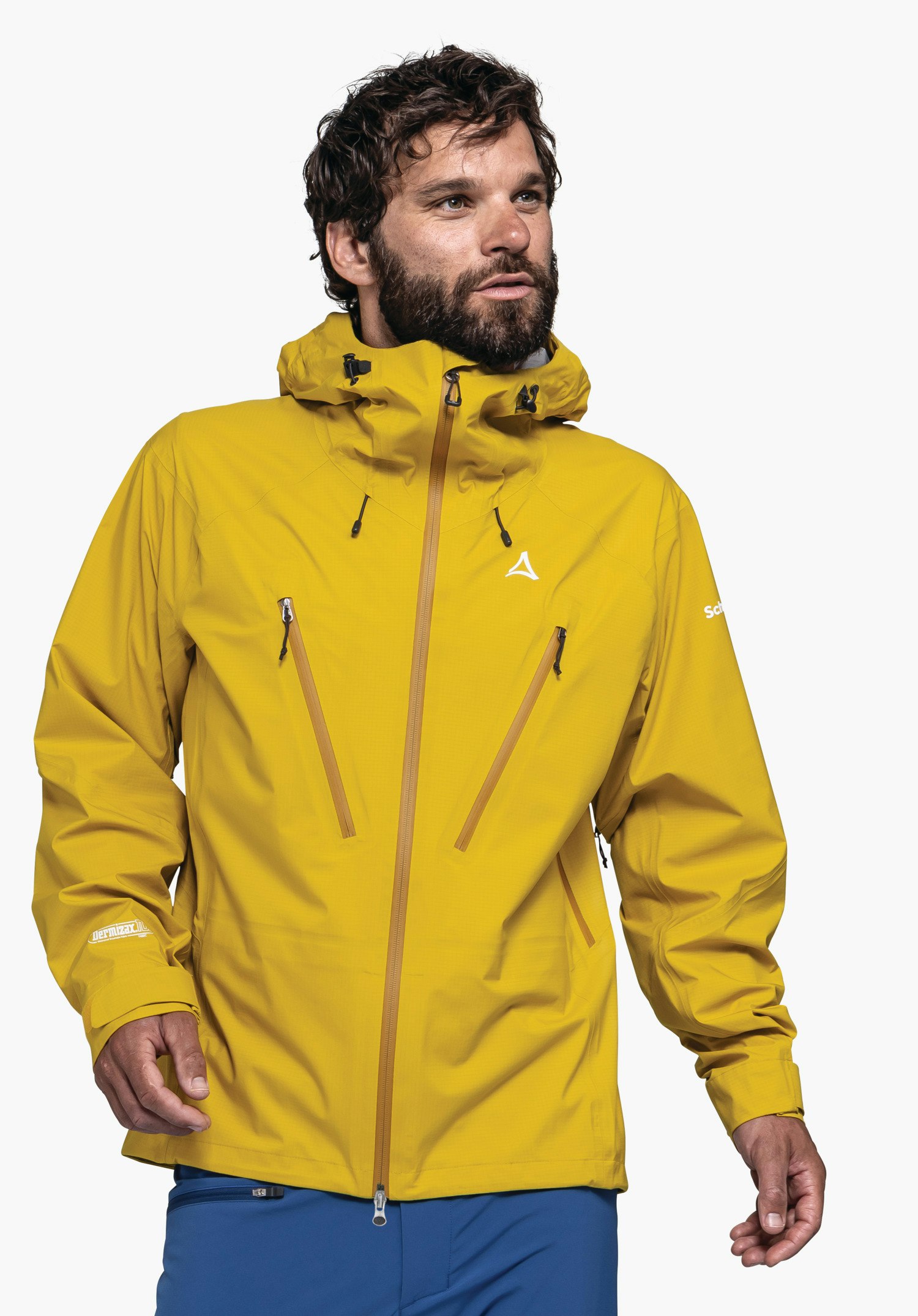Absolutely waterproof 3-layer jacket
