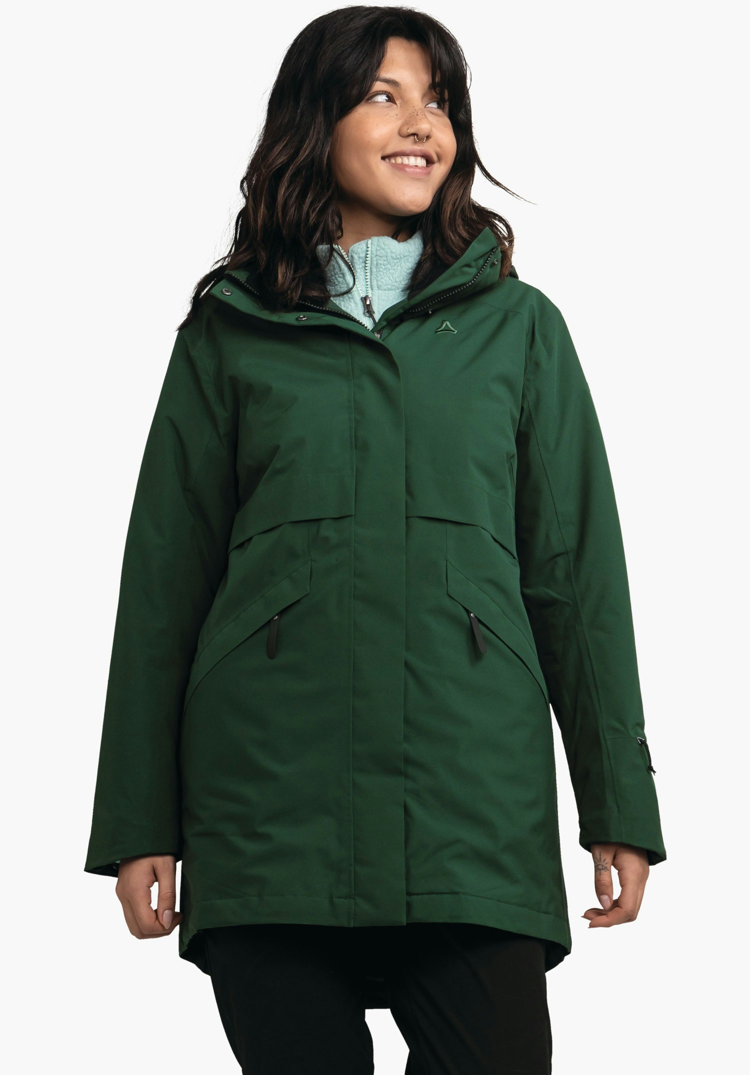 Warming & waterproof transitional parka