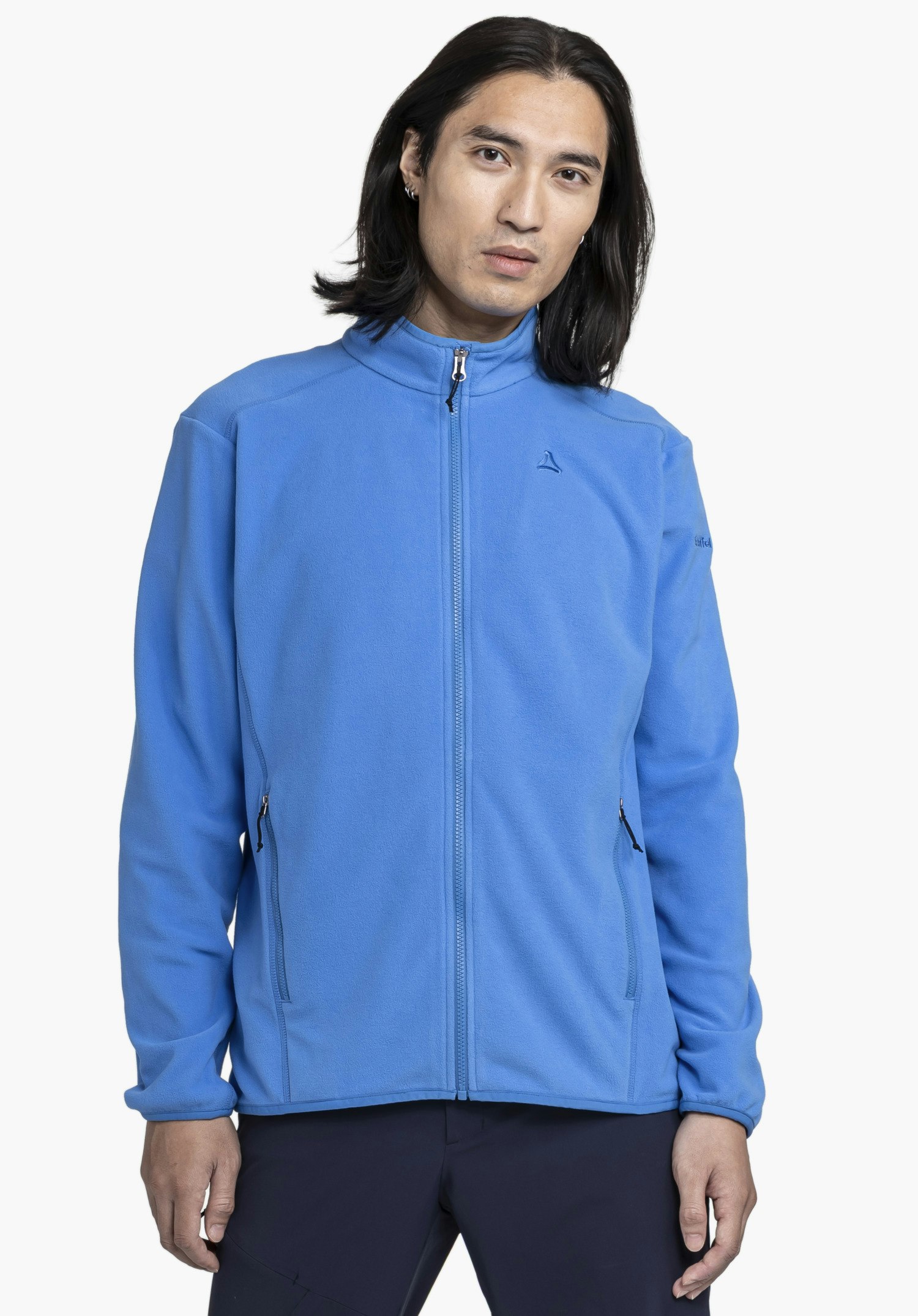 Lightweight fleece jacket for hiking