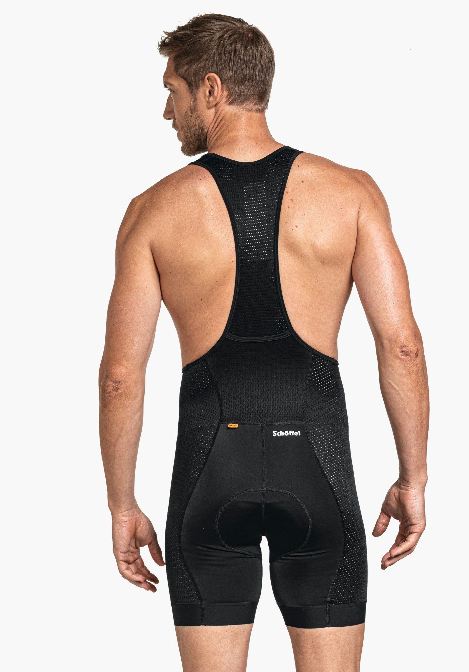 Inner bib shorts with pad for 8h comfort