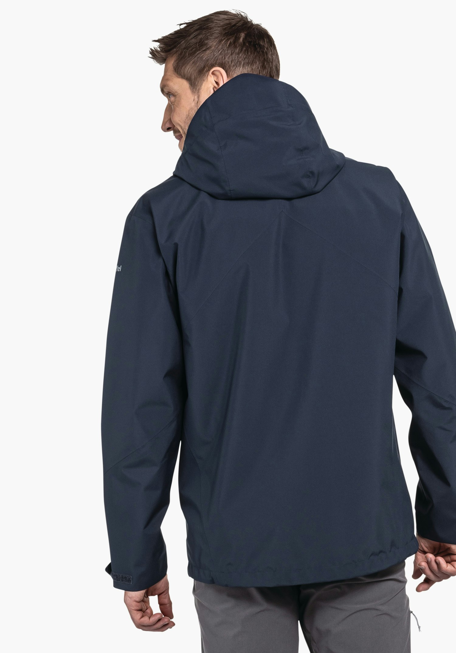Absolutely waterproof ZipIn! hiking jacket