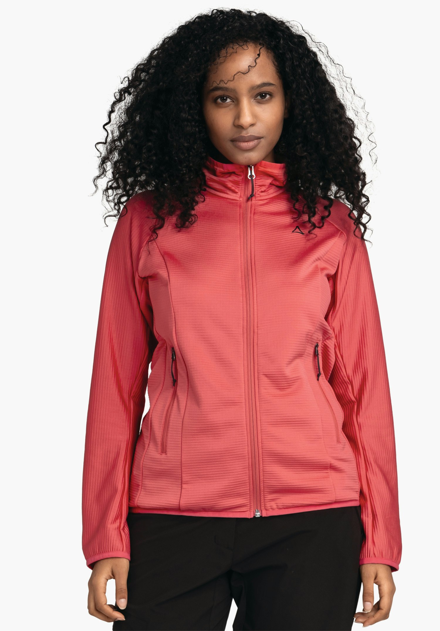 Fleece jacket for sporty hikes