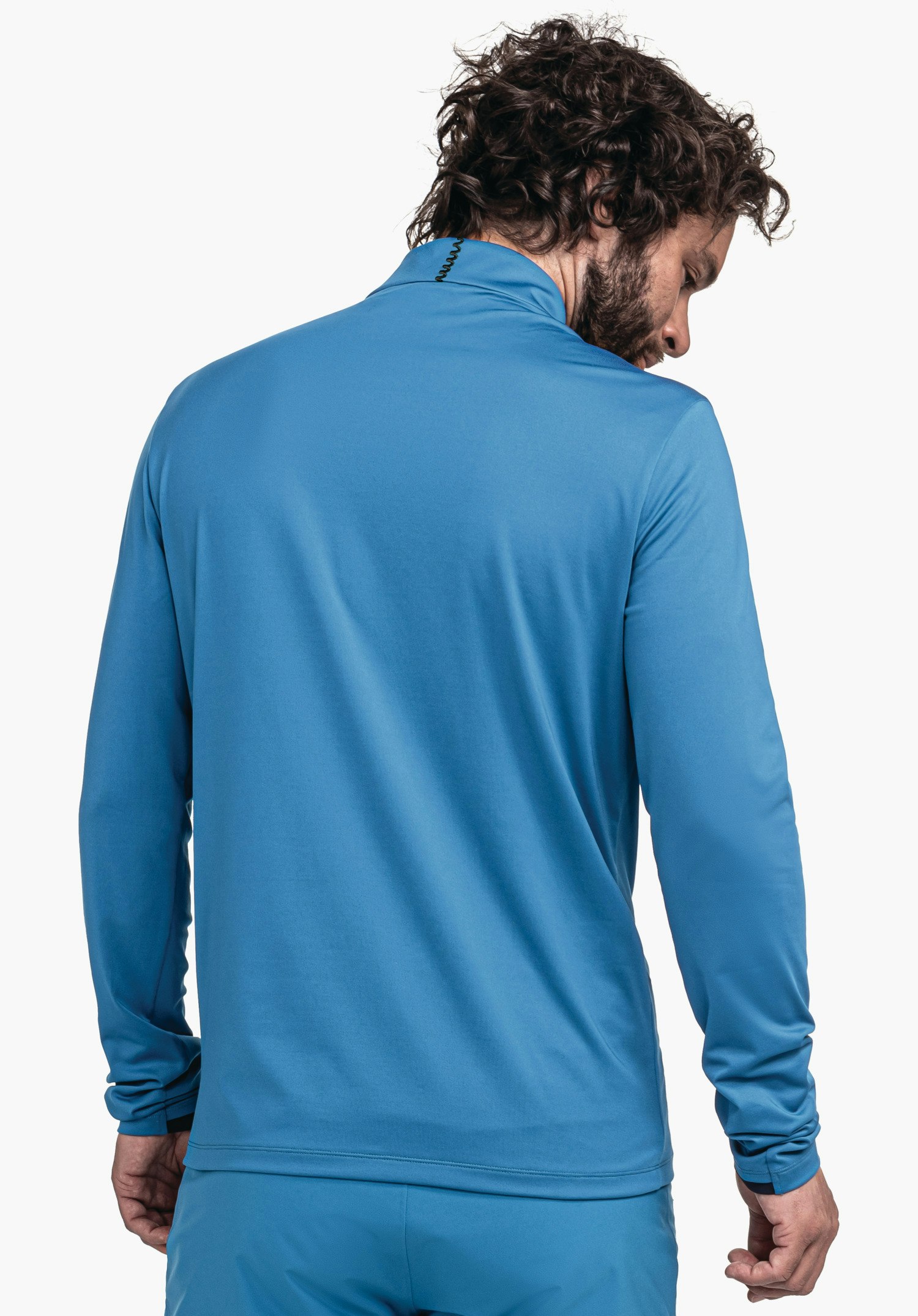 Half-zip longsleeve with sophisticated details