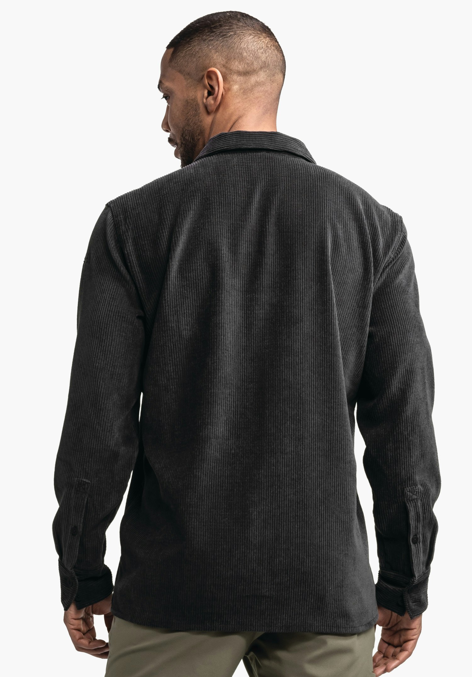 Soft corduroy overshirt