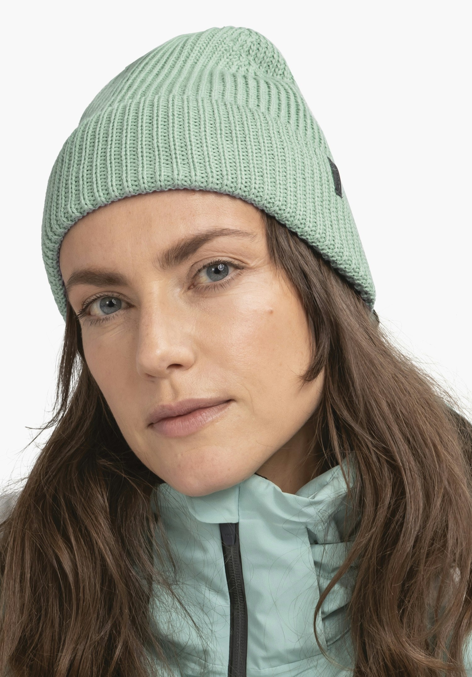 Warming fine knit beanie