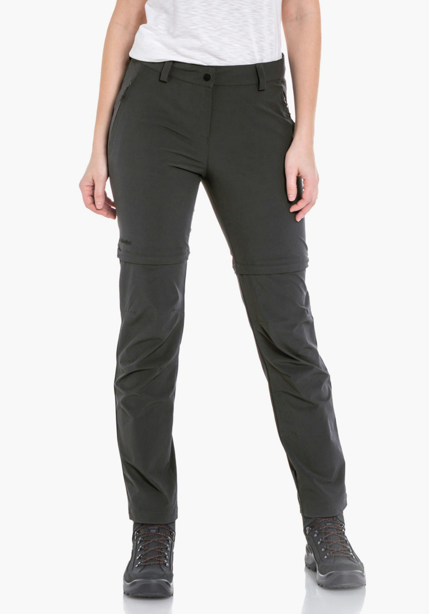 Lightweight hiking pants with zip-off function