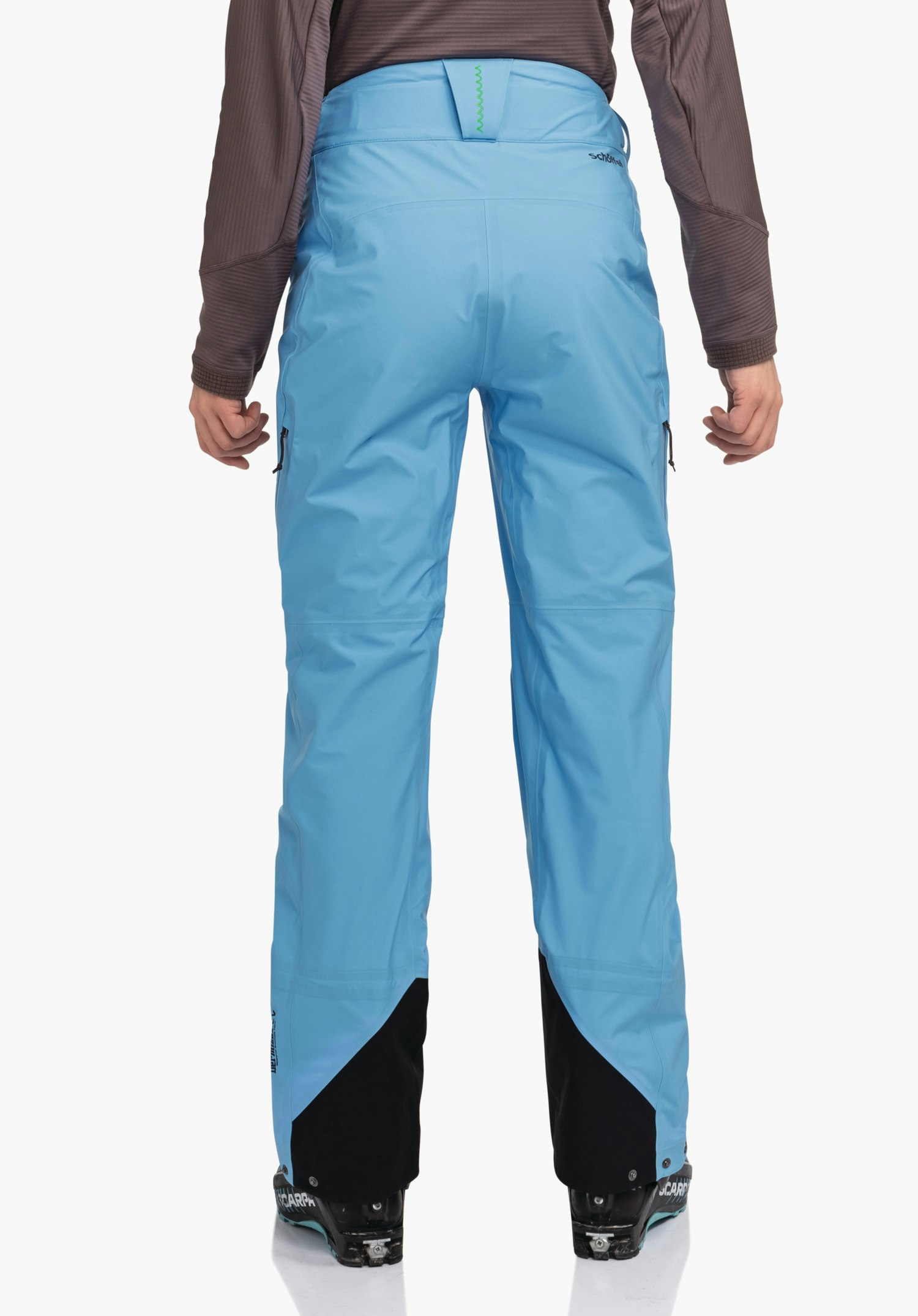 Highly breathable ski touring pants