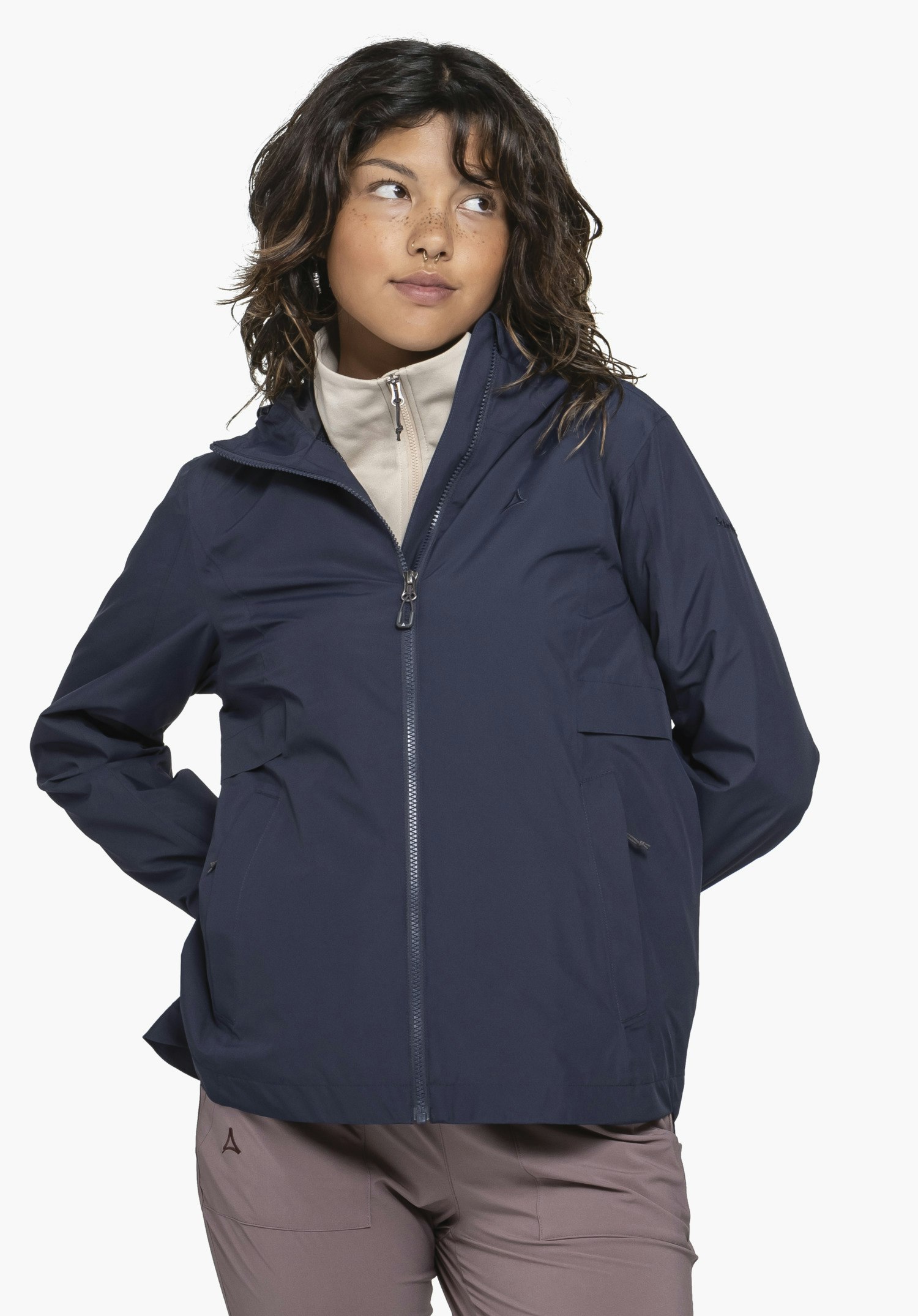Waterproof rain jacket for every day