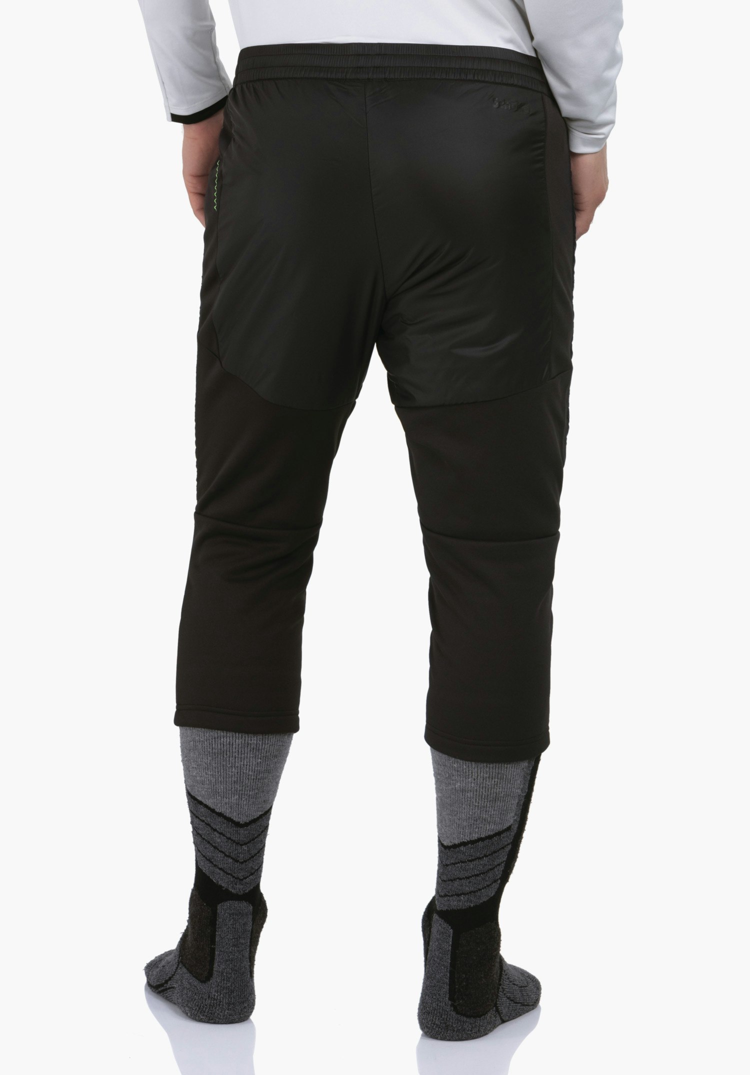 3/4 hybrid pants for warm layering