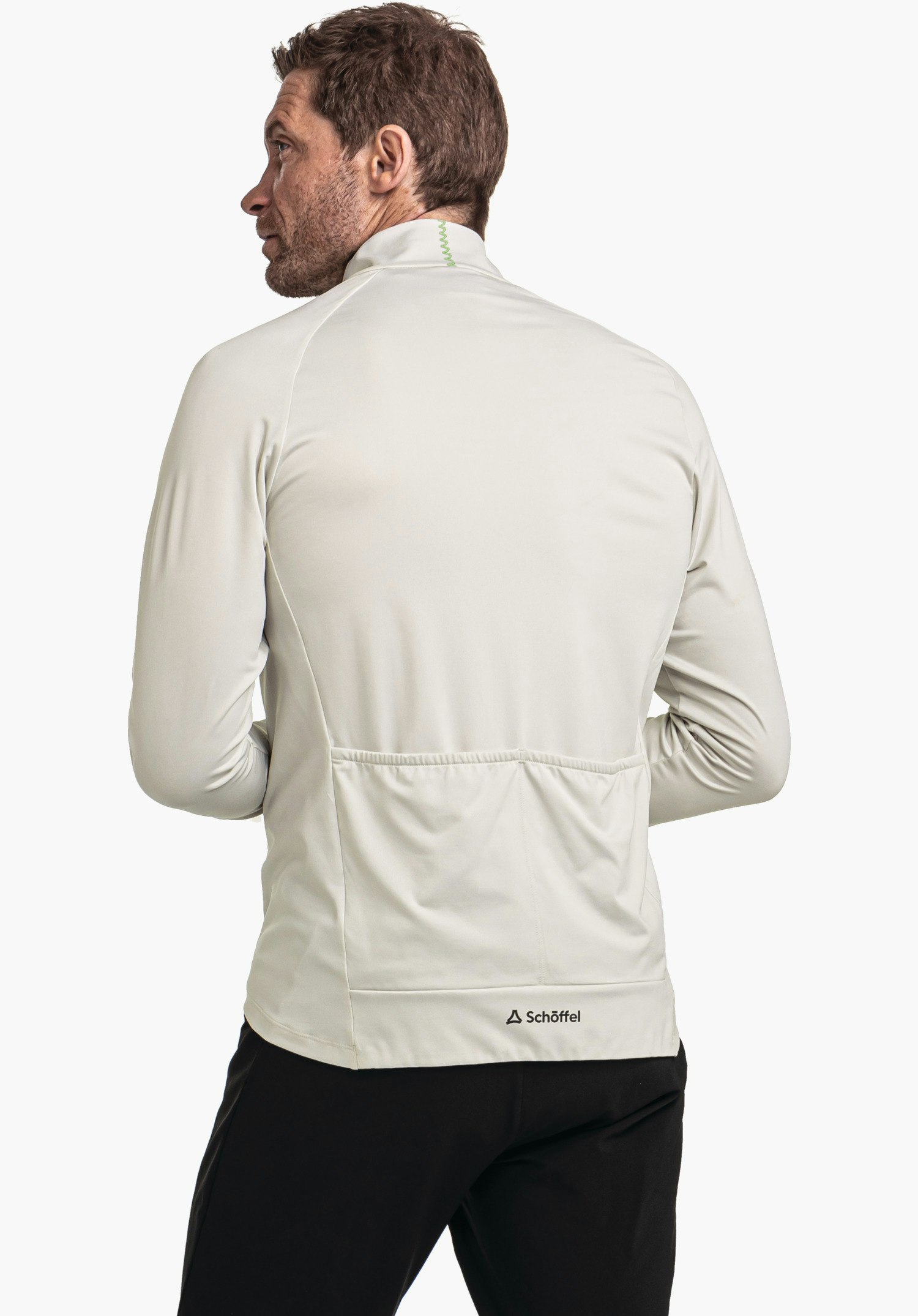 Cycling jersey with 2 back pockets