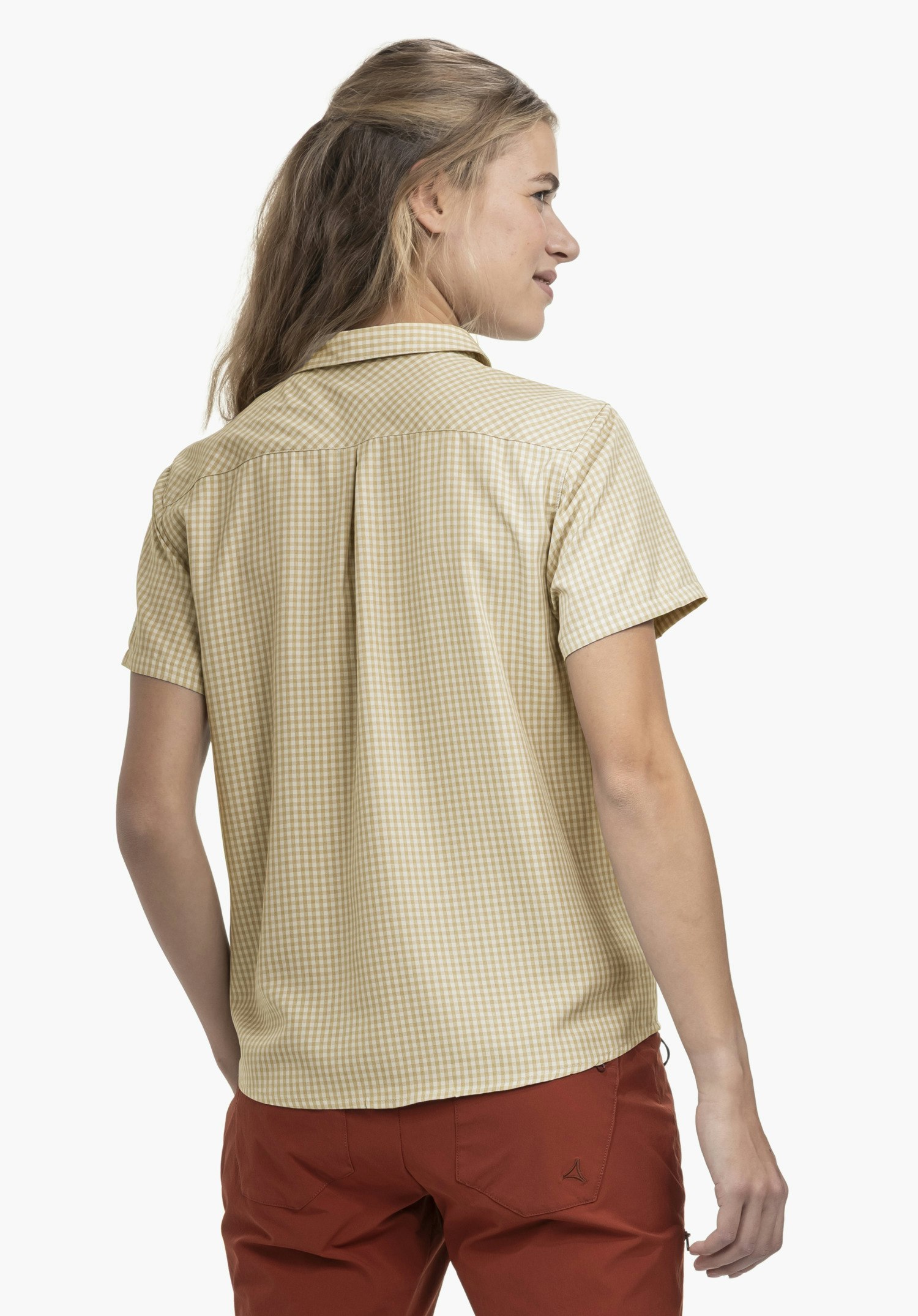Quick-drying short-sleeved hiking blouse